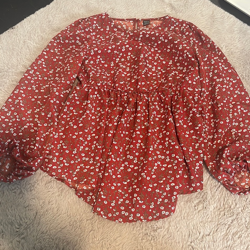 SHEIN maternity long sleeve shirt